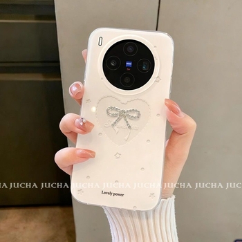 Husă Vivo X300 Pro — stil minimalist, inimă decupată în stil coreean, X100