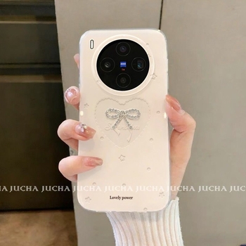 Husă Vivo X300 Pro — stil minimalist, inimă decupată în stil coreean, X100