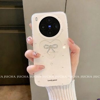 Husă Vivo X300 Pro — stil minimalist, inimă decupată în stil coreean, X100
