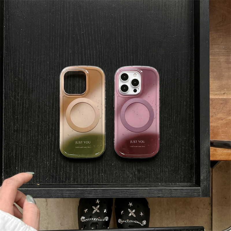 Gradijentno magnetsko kućište za iPhone 13/14/15/16/17 Pro Max — otporno na padove