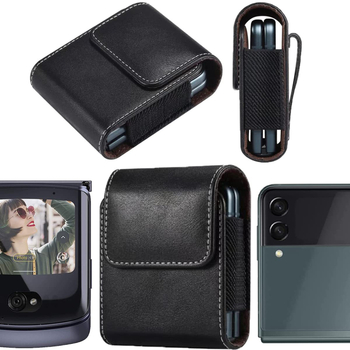 Zaštitno kućište za Samsung Flip4/Flip3 s pojasnom torbicom za sklopivi telefon