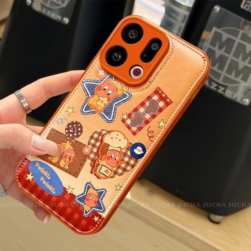 Silikonska zaštitna maska za Oppo Find X9 Pro s umjetničkim i nišnim dizajnom, gradijentom i slatkim zvjezdanim motivima