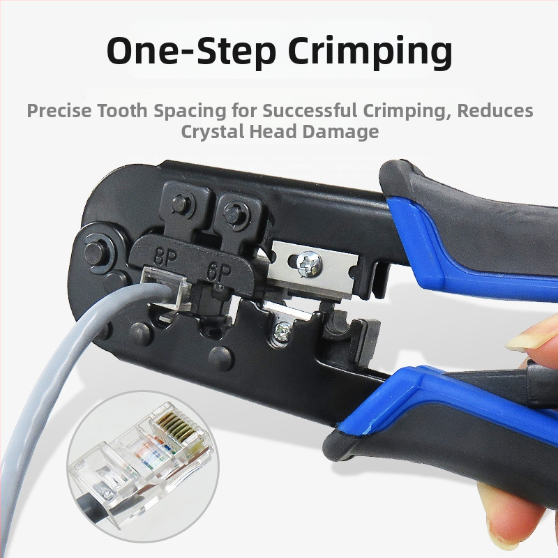 Πένσες crimping για καλώδια δικτύου με RJ45 συνδετήρες, εύχρηστες, επαγγελματική/οικιακή χρήση
