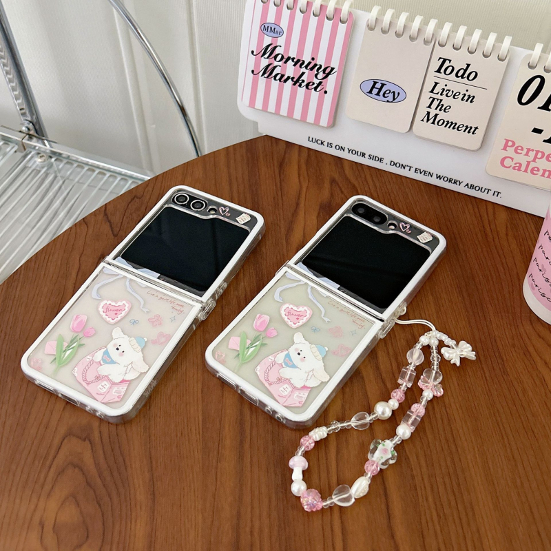 Tulip Dog zaštitna futrola za Samsung Galaxy Z Flip4/5 – kućište za sklopivi telefon