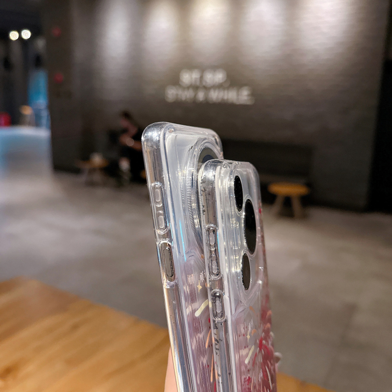 Carcasă roșie cu artificii și efect nisipos pentru Huawei Mate60, compatibilă cu Mate60/70Pro, protecție P70Pro/P80