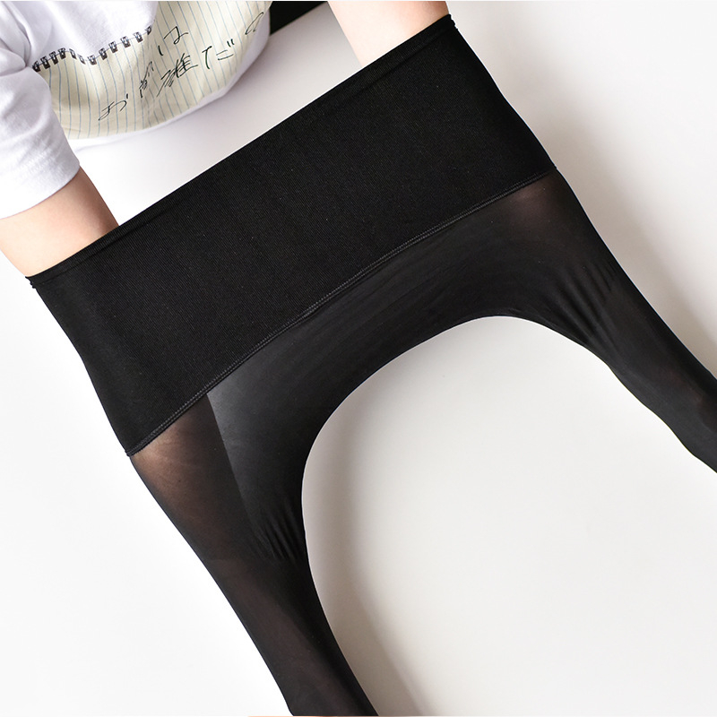 Bezšivne najlonke s visokim strukom 360°, sexy unisex za muškarce i žene, sjajne ultra-tanke 10D