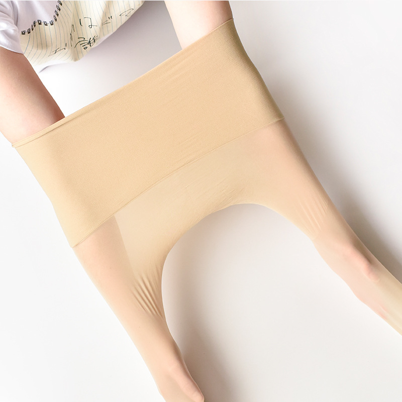 Bezšivne najlonke s visokim strukom 360°, sexy unisex za muškarce i žene, sjajne ultra-tanke 10D