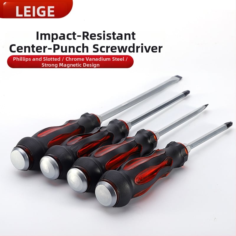 Regt Steel Sada skrutkovačov Phillips a plochých, chróm-vanádiová oceľ, magnetické, protišmykové PVC rukoväte, 1–8 mm, 175 g