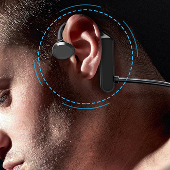 Bežične slušalice s kostnom vodljivostá, s kukicom za uho, Bluetooth, kompatibilne s Huawei, Vivo, Oppo i Apple