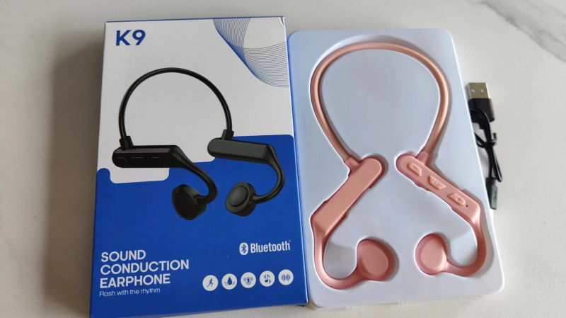Bežične slušalice s kostnom vodljivostá, s kukicom za uho, Bluetooth, kompatibilne s Huawei, Vivo, Oppo i Apple