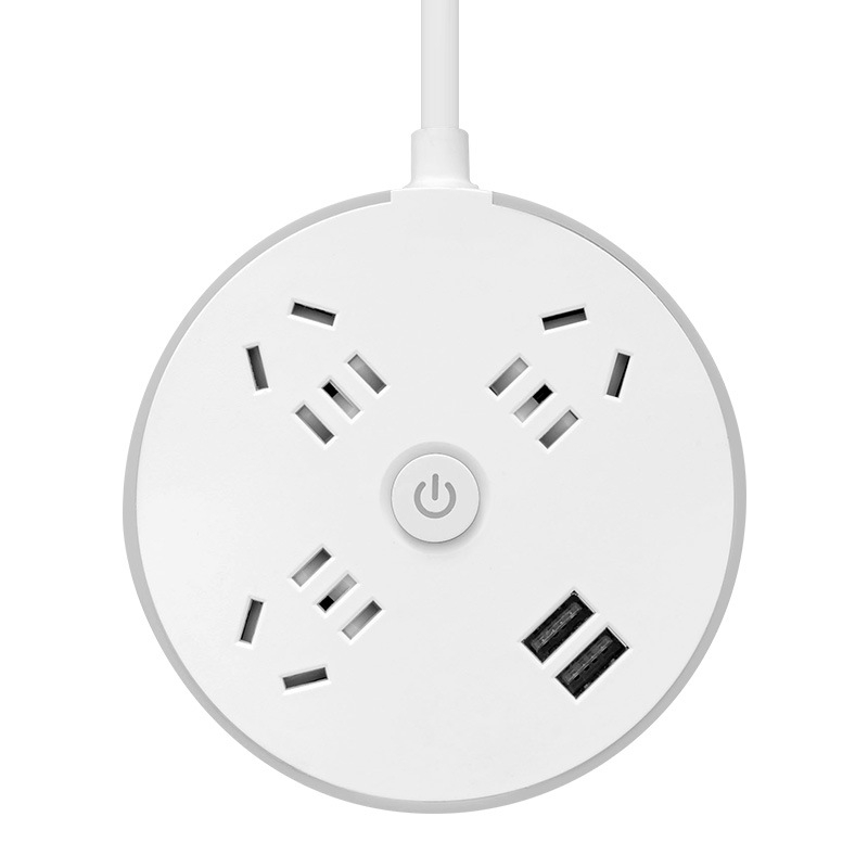 Priză USB rotundă, multifuncțională pentru birou