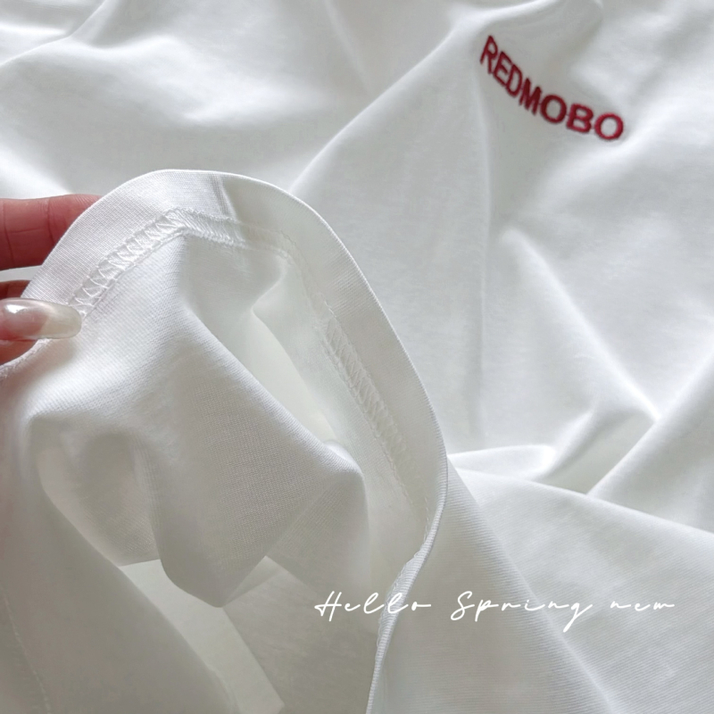 Gyerekeknek szóló hosszú ujjú T-shirt, 2026 tavasz-őszi kollekció, uniszex, hímzett betűkkel, egyszerű mindennapi felső