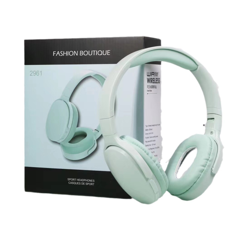Slušalice 2961, retro stil, over-ear, Bluetooth, bežične za gaming, dugotrajna baterija, niska latencija