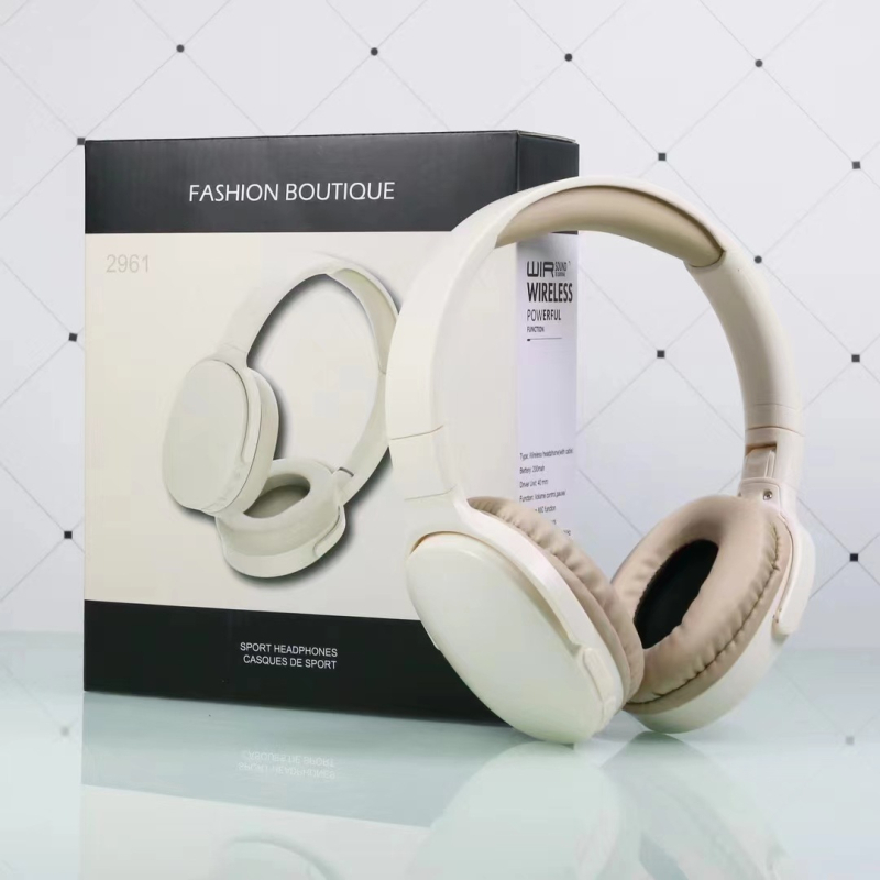 Slušalice 2961, retro stil, over-ear, Bluetooth, bežične za gaming, dugotrajna baterija, niska latencija