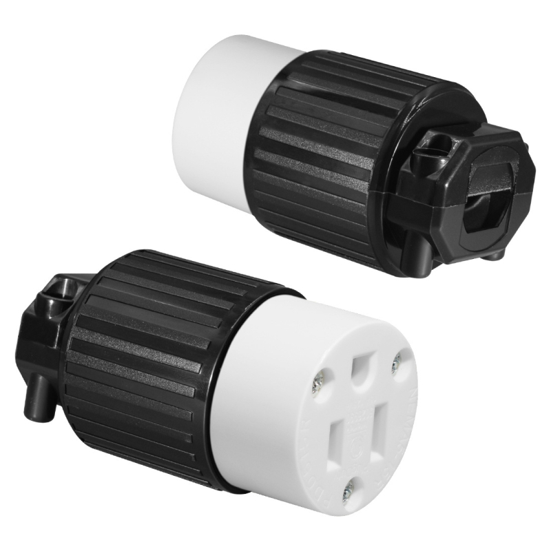 Priză standard americană, 15A, 125V, mufă dreaptă, ETL certificat, priză industrială de înaltă putere
