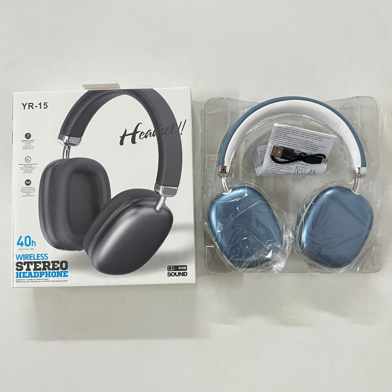 Bežične Bluetooth gaming slušalice, prilagođeni dizajn, niska latencija za esports, LED osvjetljenje s efektom disanja, minimalistički stil, trajanje baterije preko 8 sati