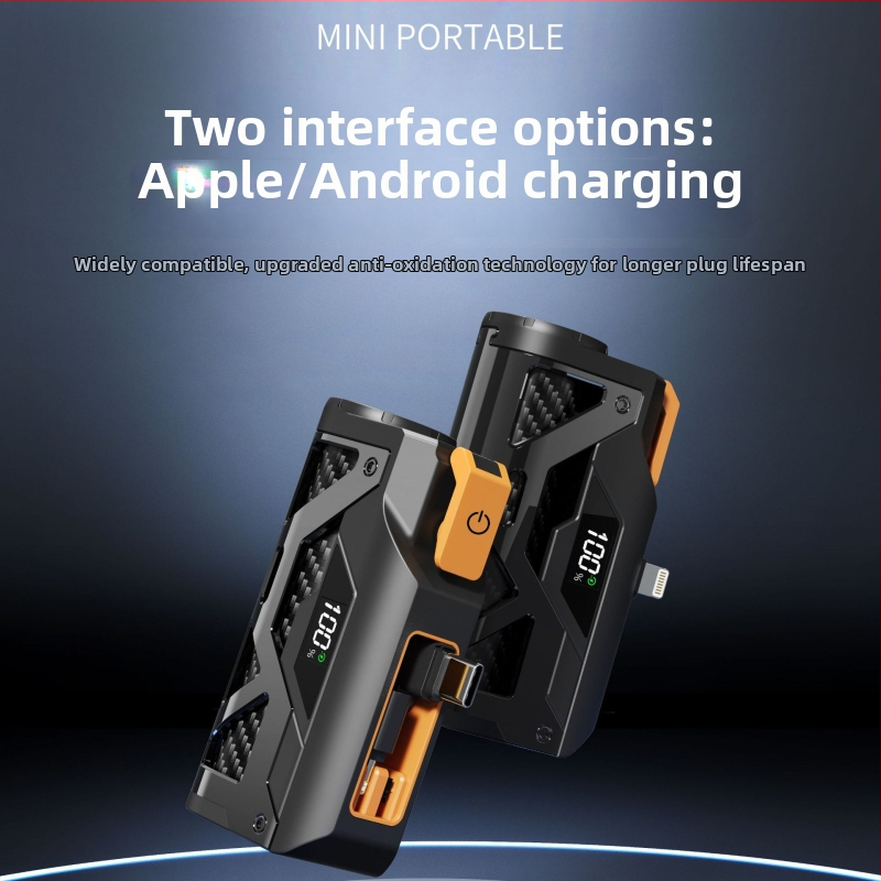 Mecha Capsule Power Bank 10000mAh, kompaktná prenosná batéria