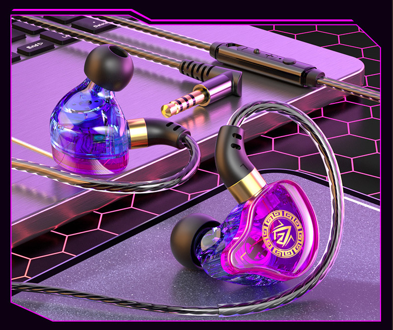Žično in-ear slušalice za sport i igrice, 3,5 mm i Type-C, kompatibilne s Apple, Samsung i Huawei