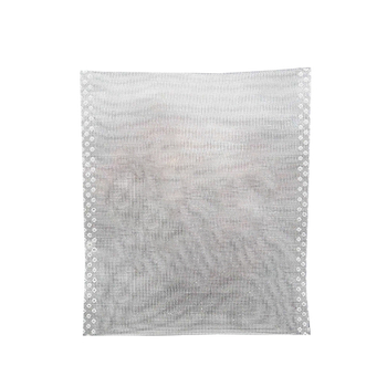 100 darab háromszög alakú nylon teafilter zacskó, hőzáró, egyszer használatos, teához és leveshez