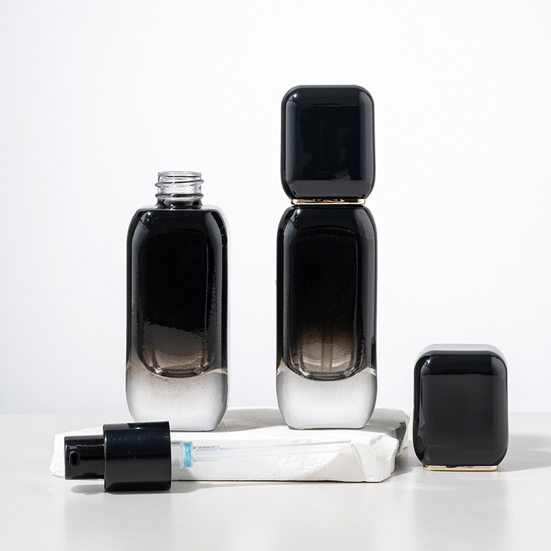 30 ml-es pumpás üveg – matt felületű kozmetikai csomagoláshoz – készlet