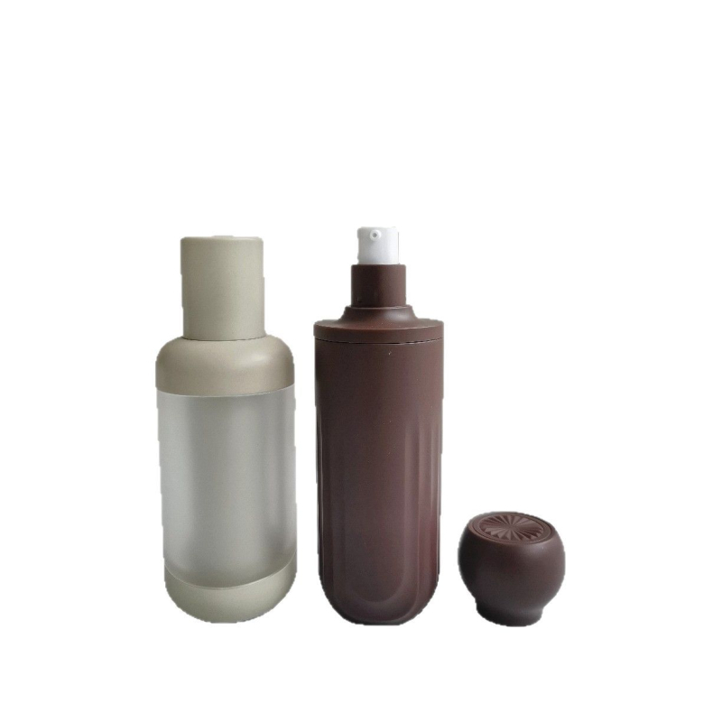 40 ml átlátszó kozmetikai üveg, alapozóhoz, emulzióhoz és esszenciához – DIY csomagolás