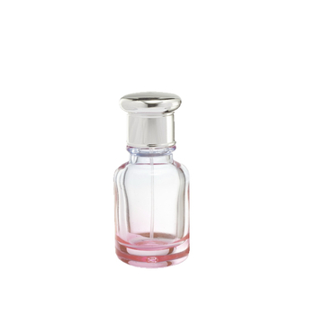 30 ml parfümös üveg, átlátszó üveg szórófejjel, utazáshoz kompakt kozmetikai üveg, kis mintavételi üveg kapcsos kupakkal