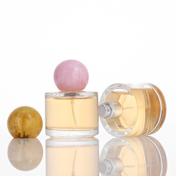 Parfümös üveg, üres, 50 ml, préselős kivitel, átlátszó permetező palack, kis kapacitás