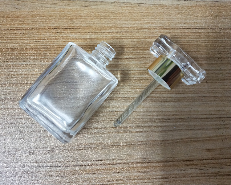 17 ml-es átlátszó üveg cseppentős üveg esszenciális olajhoz – hordozható kozmetikai csomagolás
