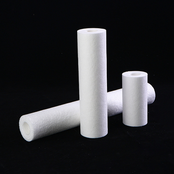 Melt-blown PP filter element za uređaje za pročišćavanje vode, dostupne veličine 5, 10, 20 i 40 inča, dug životni vijek; otporan na alkalne, kiseline i toplinu