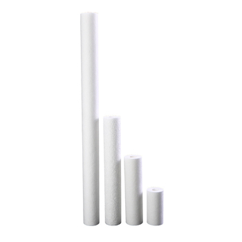 Melt-blown PP filter element za uređaje za pročišćavanje vode, dostupne veličine 5, 10, 20 i 40 inča, dug životni vijek; otporan na alkalne, kiseline i toplinu