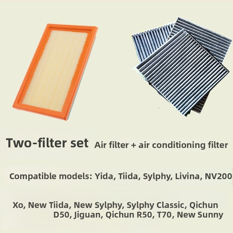 Kabínový filter pre modely Nissan: Sylphy Classic, Tiida, Livina, Qashqai, Sunny, X-Trail, New Tiida