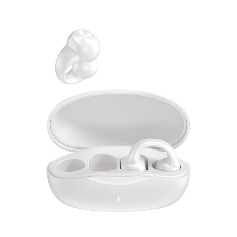 Bluetooth slušalice s klipsom, stereo zvuk, CE/ROHS certificirano, dugi vijek baterije, glasovno upravljanje, reprodukcija glazbe, Bluetooth 5.3, udobne za dugo nošenje