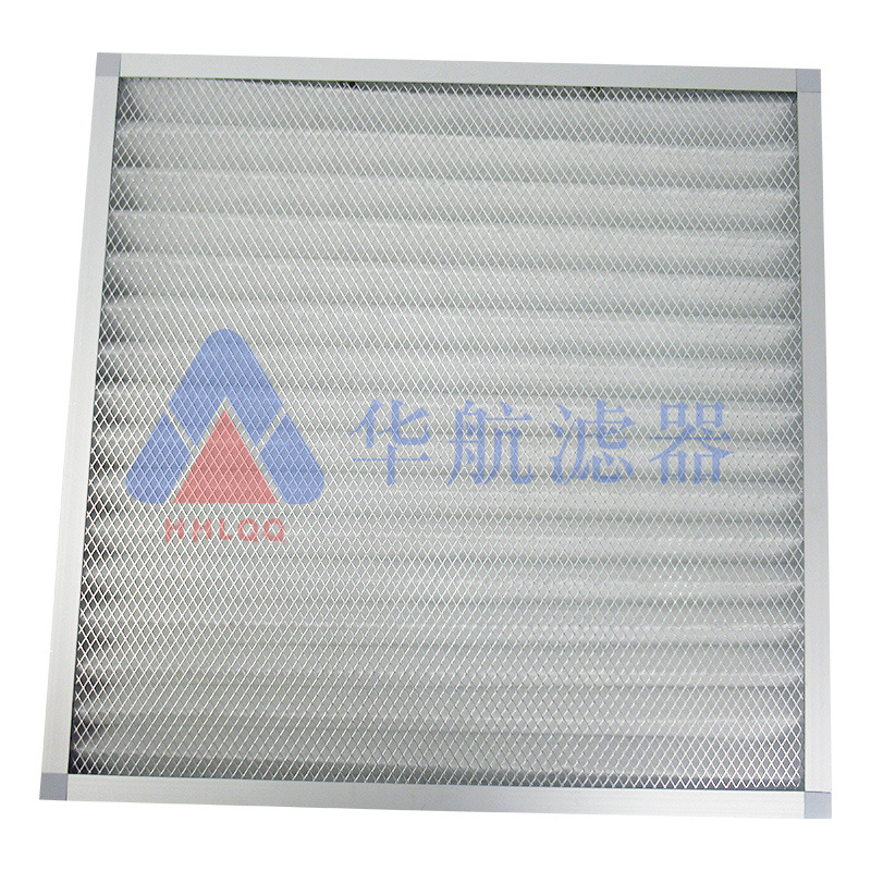 G2G4 Primarni filter element s pločastim ramom, aluminijski okvir filtra, filter zraka za sustav usisavanja zraka i ventilator