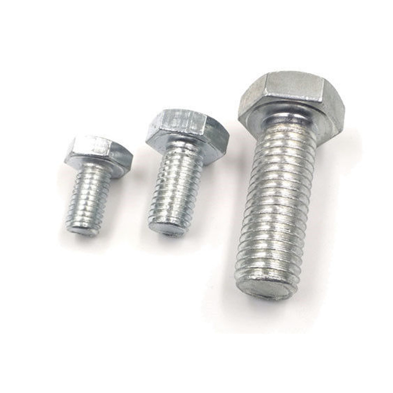 Vanjski šesterokutni vijak, klasa 4,8, galvaniziran, GB5783-86 standard, M4 x 100 mm