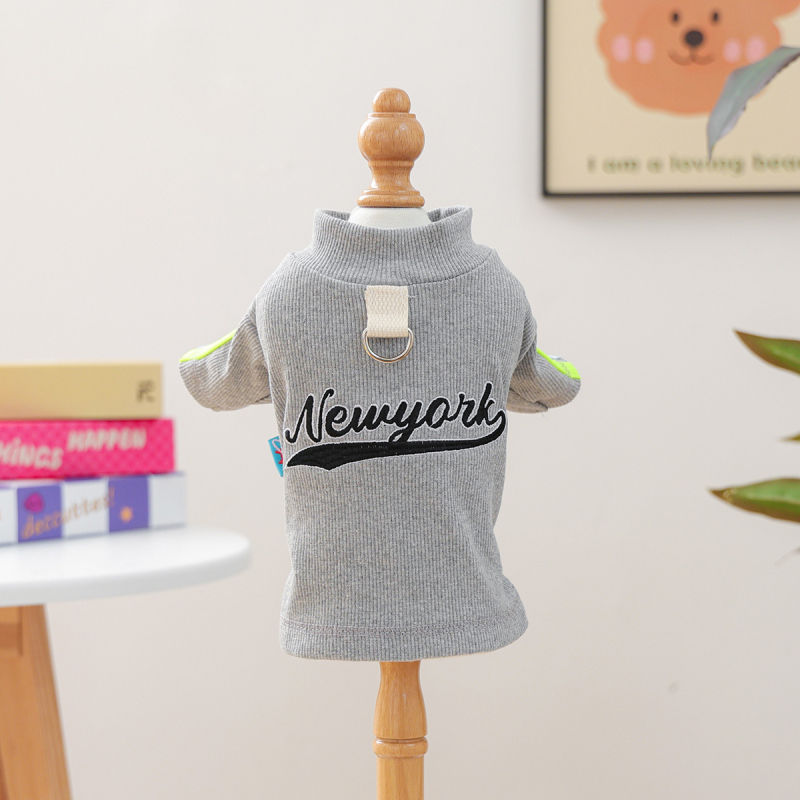 Petcircle hoodie za pse i mačke, slatka jesenska i zimska s prugastim rukavima