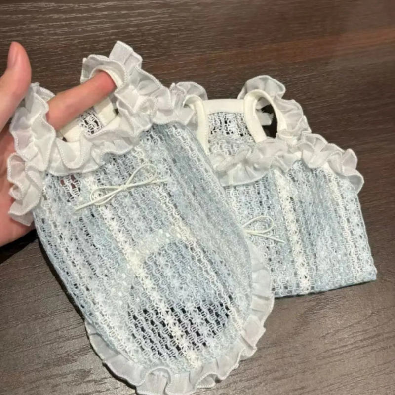 Ljetna vesta za male kućne ljubimce — Bichon Frisé stil, vila haljina za pse i mačke