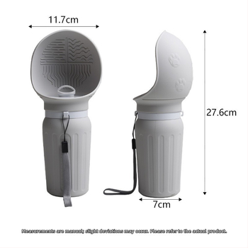 Silikonska posuda za vodu za kućne ljubimce, za pse, prijenosna za vanjska putovanja