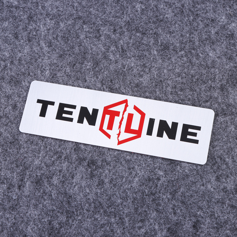 Nehrđajući čelični natpisi, prilagođene mehaničke pločice od aluminijske legure, gravirani znakovi, mogućnost otiska logotipa