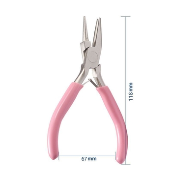 Kliešte za navijanje žice precizne kontrole za DIY ručni nakit, duljina 4,5 inča, alat s 9 igala za navijanje žice od zlata, srebra, bakra i željeza