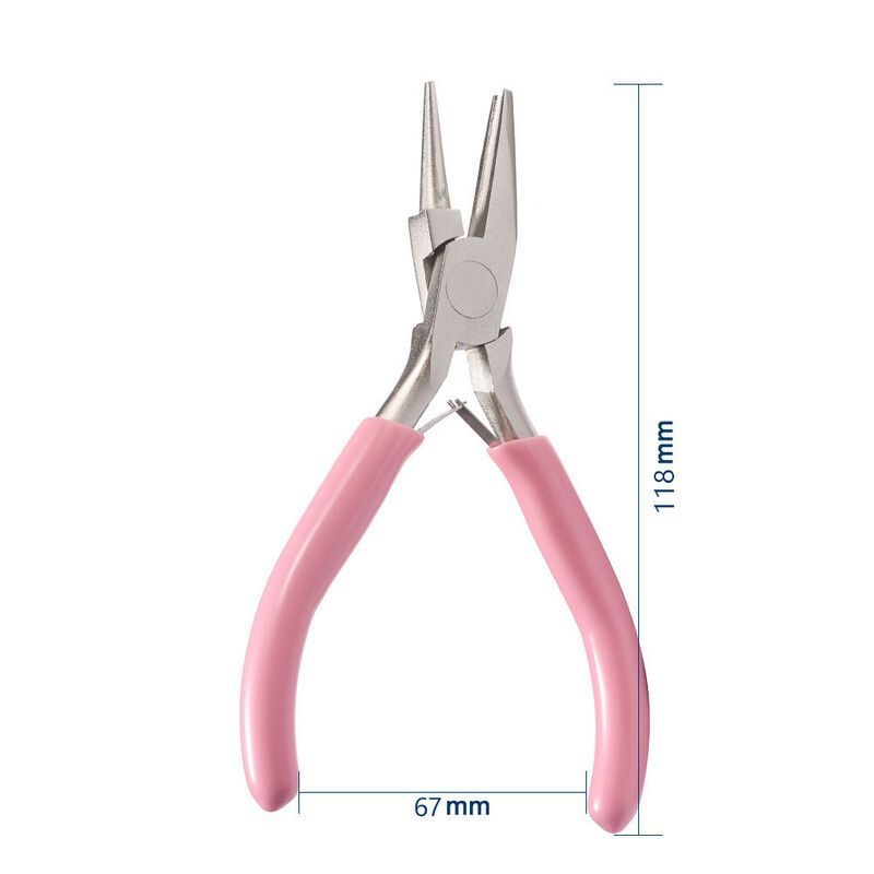 Kliešte za navijanje žice precizne kontrole za DIY ručni nakit, duljina 4,5 inča, alat s 9 igala za navijanje žice od zlata, srebra, bakra i željeza