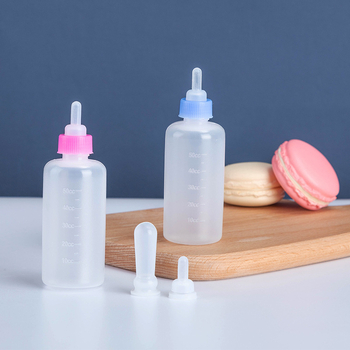 5-dijelni set boca za hranjenje kućnih ljubimaca, s 4 bradavice za male pse i pribor za čišćenje