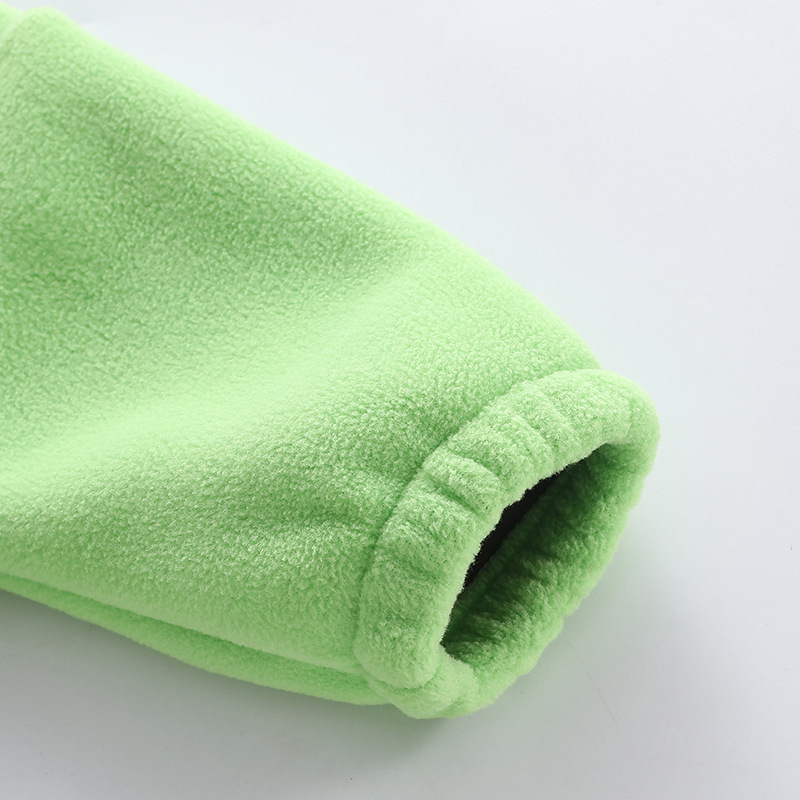 Lányoknak készült vastag fleece kabát, koreai stílusú, 2026-os új modell, tavasz–ősz