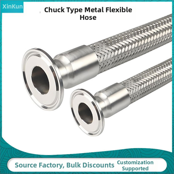 Nerezová flexibilná opletená hadica so rýchlym pripojením, Chuck-typ