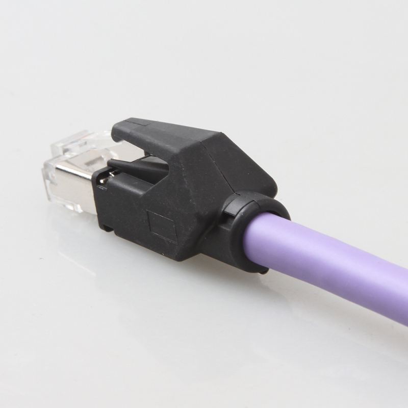 Βιομηχανικό καλώδιο Ethernet drag-chain Cat5e, εξαιρετικά ευέλικτο, μήκος 1 m