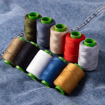 10 boja niti za ručno šivanje i 203 šivaće niti, izdrživa denimska nit za šivenje i quilt