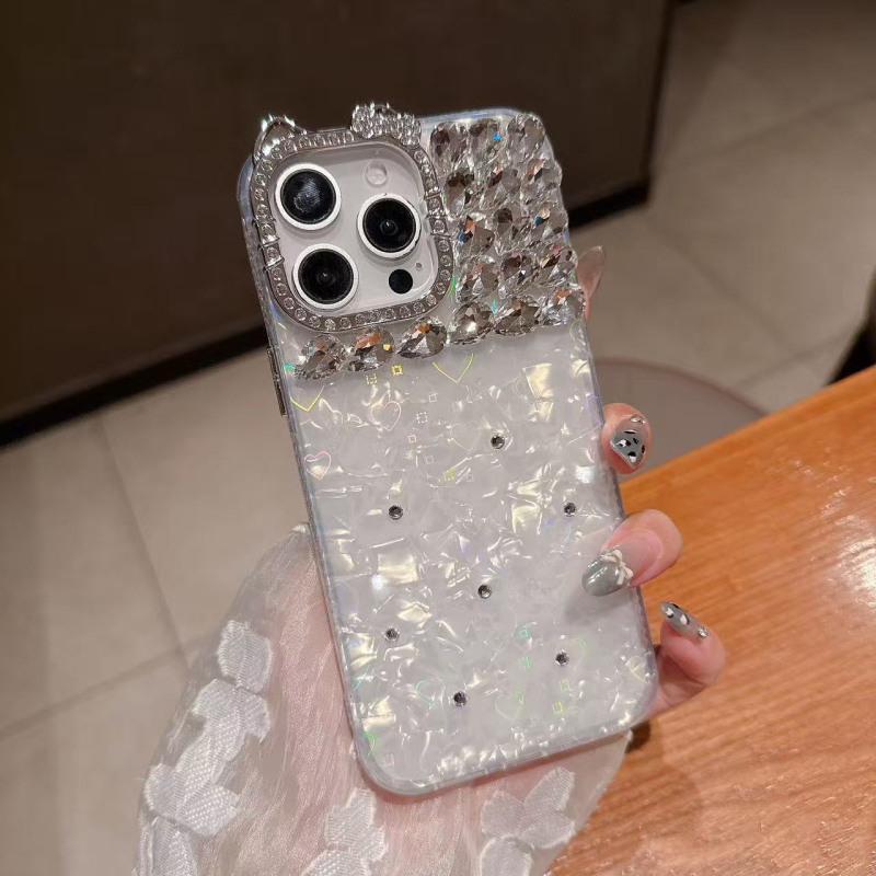 Etui s dijamantnim uzorkom za iPhone 17 Pro Max, vrhunska zaštita za iPhone 16 i 15