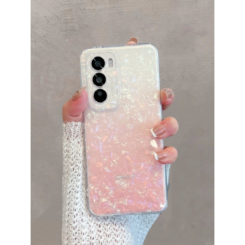 Husă transparentă pentru Oppo Reno 12 / Reno12 Pro, acrilic, presare la cald, stil modern-retro, inspirație chineză, lux discret, stil INS, personalizabilă, protecție împotriva șocurilor și antialunecare