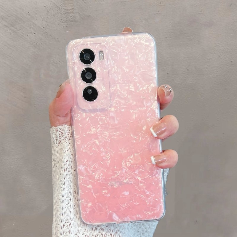 Husă transparentă pentru Oppo Reno 12 / Reno12 Pro, acrilic, presare la cald, stil modern-retro, inspirație chineză, lux discret, stil INS, personalizabilă, protecție împotriva șocurilor și antialunecare