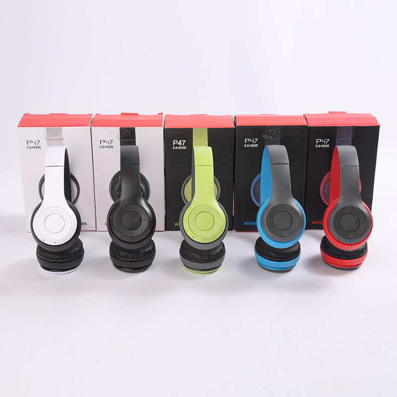 P47 Bluetooth slušalice za igranje, over-ear, sklopive, bežične, stereo, serija P, 5.0