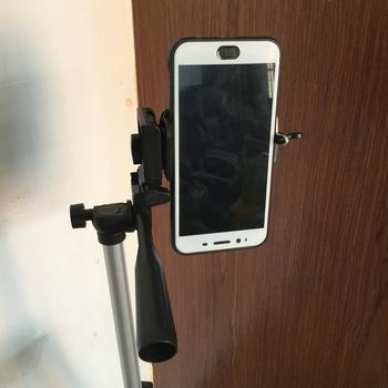 3110A aluminijski četverostruki stativ za mobitel za prijenos uživo uz rasvjetu, projektor i držač za selfie